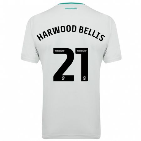 Kandiny Női Taylor Harwood-Bellis #21 Fehér Idegenbeli Jersey 2023/24 Mez Póló Ing