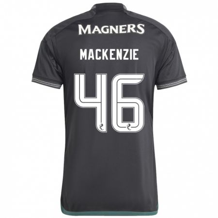 Kandiny Női Magnus Mackenzie #46 Fekete Idegenbeli Jersey 2023/24 Mez Póló Ing