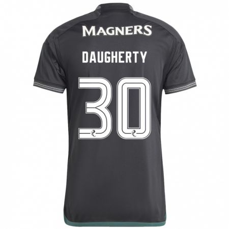 Kandiny Női Kelsey Daugherty #30 Fekete Idegenbeli Jersey 2023/24 Mez Póló Ing