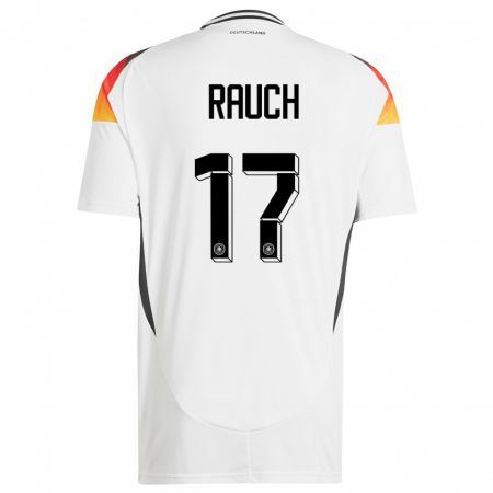 Kandiny Gyermek Németország Felicitas Rauch #17 Fehér Hazai Jersey 24-26 Mez Póló Ing