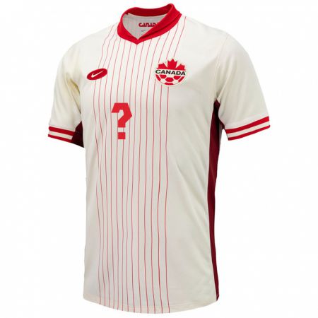 Kandiny Női Kanada Hugo Tavares #0 Fehér Idegenbeli Jersey 24-26 Mez Póló Ing