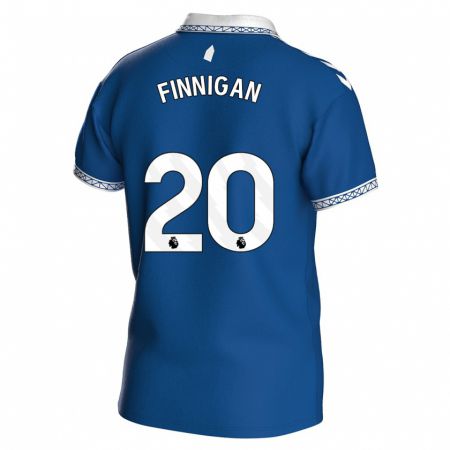 Kandiny Gyermek Megan Finnigan #20 Királykék Hazai Jersey 2023/24 Mez Póló Ing