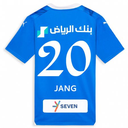 Kandiny Gyermek Hyun-Soo Jang #20 Kék Hazai Jersey 2023/24 Mez Póló Ing