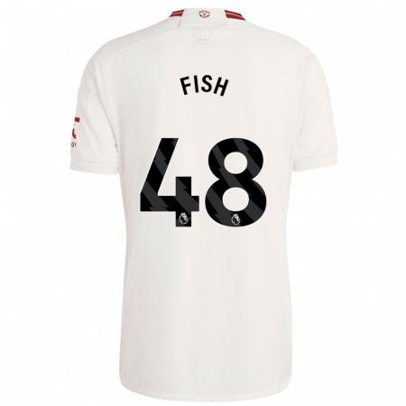 Kandiny Gyermek Will Fish #48 Fehér Harmadik Számú Jersey 2023/24 Mez Póló Ing