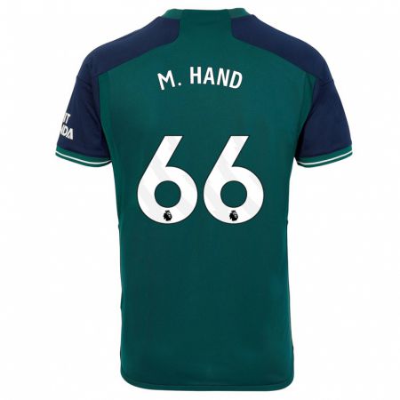 Kandiny Gyermek Ismail Oulad M'hand #66 Zöld Harmadik Számú Jersey 2023/24 Mez Póló Ing