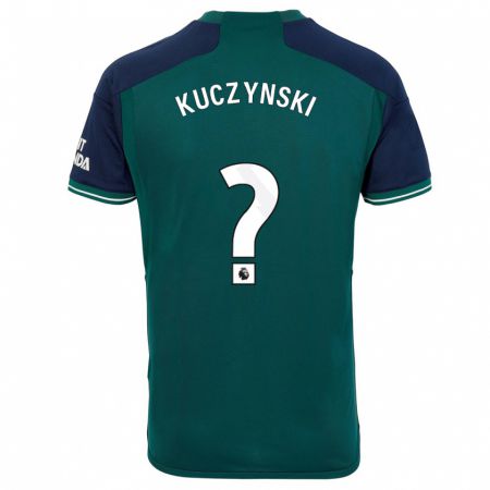 Kandiny Gyermek Max Kuczynski #0 Zöld Harmadik Számú Jersey 2023/24 Mez Póló Ing