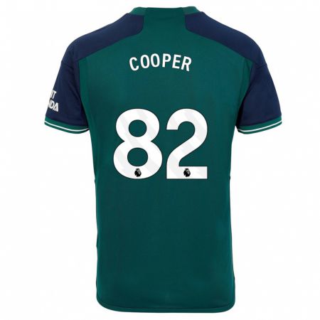 Kandiny Gyermek Noah Cooper #82 Zöld Harmadik Számú Jersey 2023/24 Mez Póló Ing