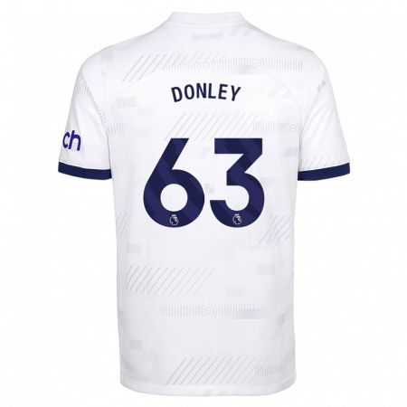 Kandiny Férfi Jamie Donley #63 Fehér Hazai Jersey 2023/24 Mez Póló Ing