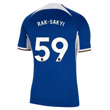 Kandiny Férfi Sam Rak-Sakyi #59 Kék Hazai Jersey 2023/24 Mez Póló Ing