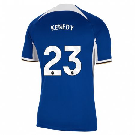 Kandiny Férfi Robert Kenedy #23 Kék Hazai Jersey 2023/24 Mez Póló Ing
