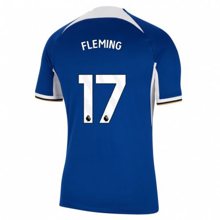 Kandiny Férfi Jessie Fleming #17 Kék Hazai Jersey 2023/24 Mez Póló Ing