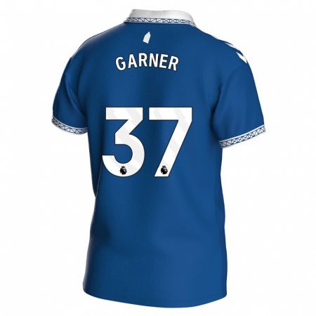 Kandiny Férfi James Garner #37 Királykék Hazai Jersey 2023/24 Mez Póló Ing