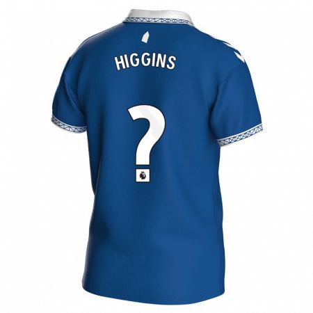 Kandiny Férfi Liam Higgins #0 Királykék Hazai Jersey 2023/24 Mez Póló Ing