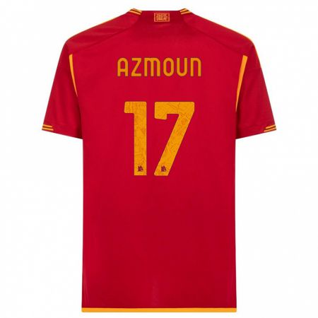 Kandiny Férfi Sardar Azmoun #17 Piros Hazai Jersey 2023/24 Mez Póló Ing
