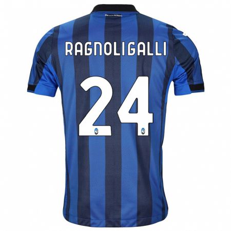 Kandiny Férfi Federico Ragnoli Galli #24 Fekete Kék Hazai Jersey 2023/24 Mez Póló Ing