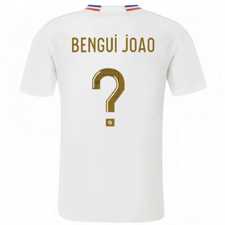 Kandiny Férfi Justin Bengui Joao #0 Fehér Hazai Jersey 2023/24 Mez Póló Ing