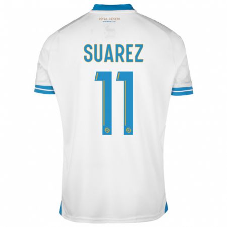 Kandiny Férfi Luis Suarez #11 Fehér Hazai Jersey 2023/24 Mez Póló Ing