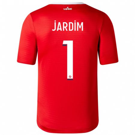 Kandiny Férfi Leo Jardim #1 Piros Hazai Jersey 2023/24 Mez Póló Ing