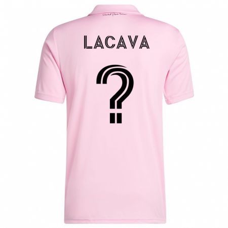 Kandiny Férfi Jake Lacava #0 Rózsaszín Hazai Jersey 2023/24 Mez Póló Ing