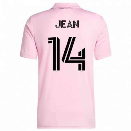 Kandiny Férfi Corentin Jean #14 Rózsaszín Hazai Jersey 2023/24 Mez Póló Ing