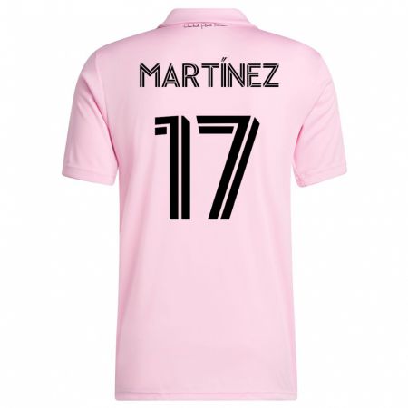 Kandiny Férfi Josef Martínez #17 Rózsaszín Hazai Jersey 2023/24 Mez Póló Ing