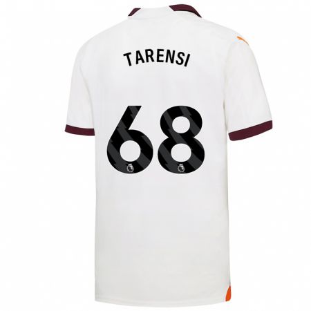 Kandiny Férfi Oscar Tarensi #68 Fehér Idegenbeli Jersey 2023/24 Mez Póló Ing