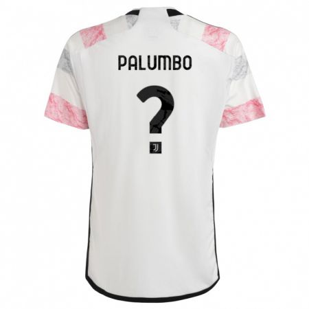 Kandiny Férfi Martin Palumbo #0 Fehér Rózsaszín Idegenbeli Jersey 2023/24 Mez Póló Ing