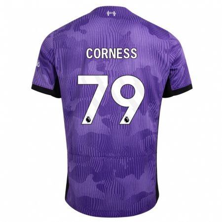 Kandiny Férfi Dominic Corness #79 Lila Harmadik Számú Jersey 2023/24 Mez Póló Ing