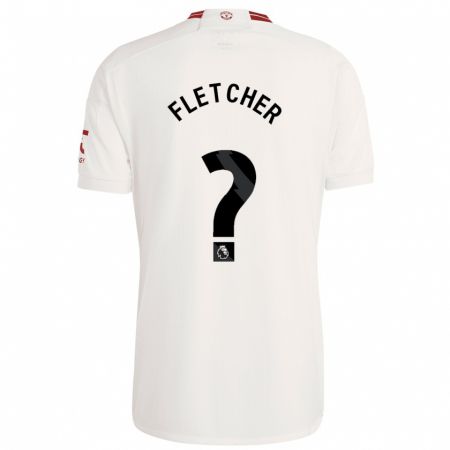 Kandiny Férfi Jack Fletcher #0 Fehér Harmadik Számú Jersey 2023/24 Mez Póló Ing