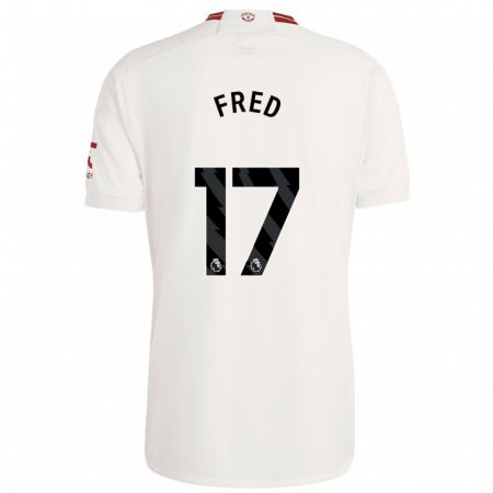 Kandiny Férfi Fred #17 Fehér Harmadik Számú Jersey 2023/24 Mez Póló Ing