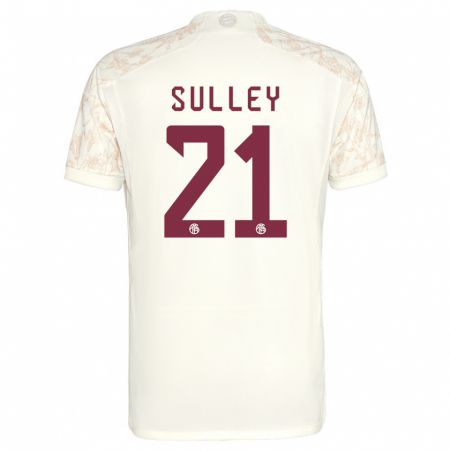 Kandiny Férfi Williams Baffour Sulley #21 Törtfehér Harmadik Számú Jersey 2023/24 Mez Póló Ing