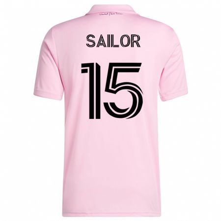 Kandiny Női Ryan Sailor #15 Rózsaszín Hazai Jersey 2023/24 Mez Póló Ing