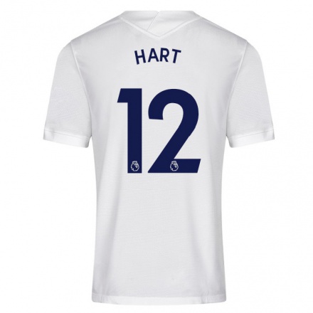 Férfi Labdarúgás Joe Hart #12 Fehér Hazai Jersey 2021/22 Mez Póló Ing