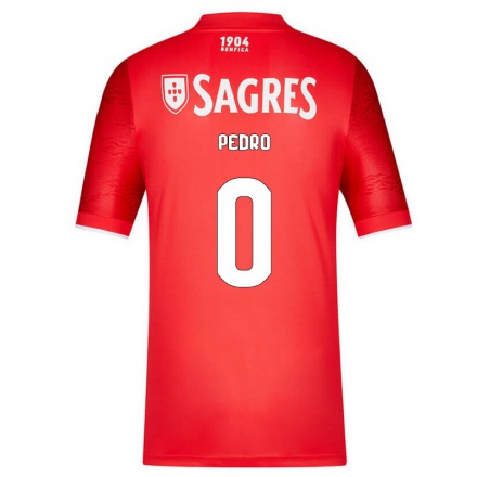 Férfi Labdarúgás Samuel Pedro #0 Piros Hazai Jersey 2021/22 Mez Póló Ing