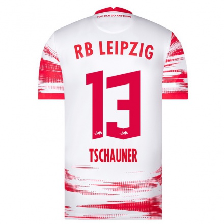 Férfi Labdarúgás Philipp Tschauner #13 Piros Fehér Hazai Jersey 2021/22 Mez Póló Ing