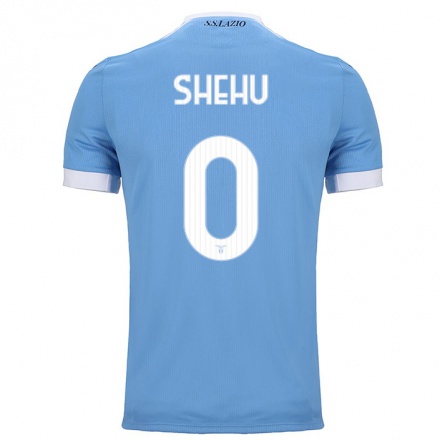 Férfi Labdarúgás Florent Shehu #0 Kék Hazai Jersey 2021/22 Mez Póló Ing