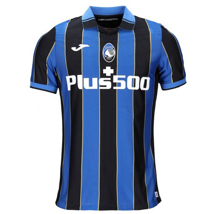 Férfi Labdarúgás Giorgio Cittadini #0 Fekete Kék Hazai Jersey 2021/22 Mez Póló Ing