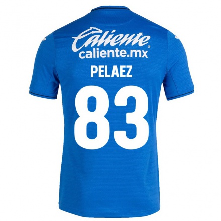 Férfi Labdarúgás Alejandro Pelaez #83 Sötétkék Hazai Jersey 2021/22 Mez Póló Ing