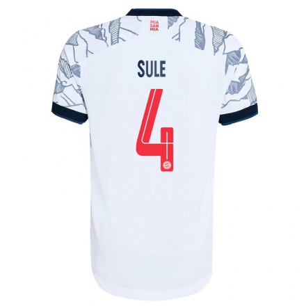 Férfi Labdarúgás Niklas Sule #4 Szurke Fehér Számú Jersey 2021/22 Mez Póló Ing