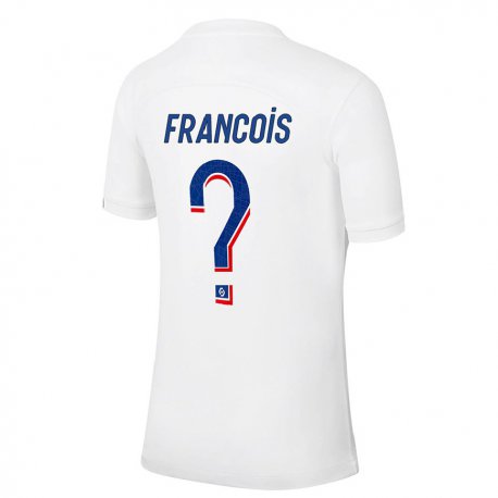 Kandiny Férfi Oriane Jean-francois #0 Fehér Kék Harmadik Számú Jersey 2022/23 Mez Póló Ing