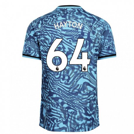 Kandiny Férfi Adam Hayton #64 Kék Sötétkék Harmadik Számú Jersey 2022/23 Mez Póló Ing
