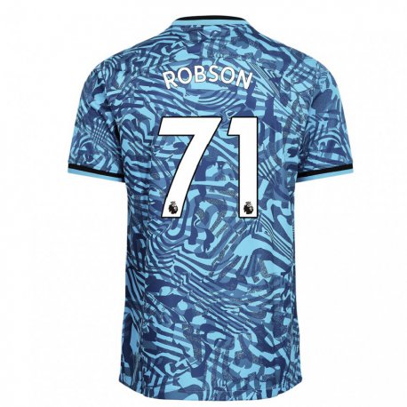 Kandiny Férfi Max Robson #71 Kék Sötétkék Harmadik Számú Jersey 2022/23 Mez Póló Ing