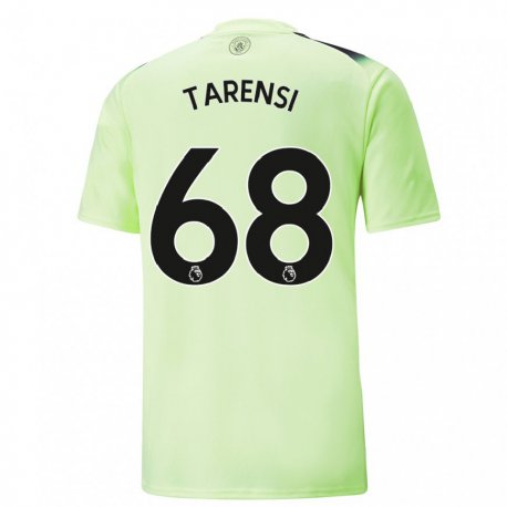 Kandiny Női Oscar Tarensi #68 Zöld Sötétszürke Harmadik Számú Jersey 2022/23 Mez Póló Ing
