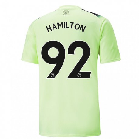 Kandiny Női Micah Hamilton #92 Zöld Sötétszürke Harmadik Számú Jersey 2022/23 Mez Póló Ing