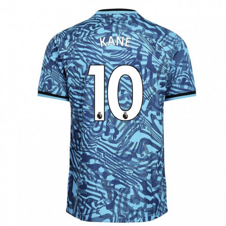 Kandiny Női Harry Kane #10 Kék Sötétkék Harmadik Számú Jersey 2022/23 Mez Póló Ing
