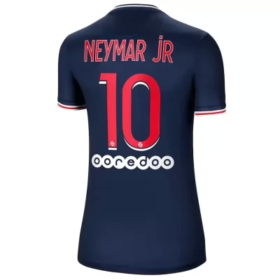 Női Labdarúgás Neymar Jr #10 Hazai Sötétség Mez 2020/21 Póló Ing
